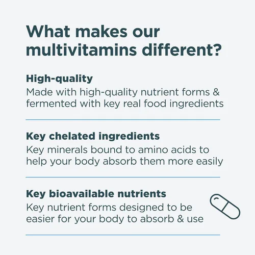Vista 2 de Ancient Nutrition Multivitamínico para hombres, Multi Men's 40+ suplemento vitamínico una vez al día, magnesio, vitamina A, B metilada y K2, apoya