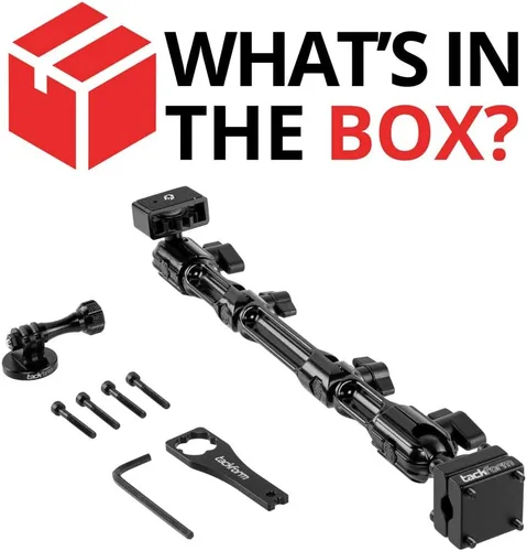 Vista 5 de Tackform Soporte para reposacabezas para GoPro y otras cámaras de acción, 10.75 pulgadas