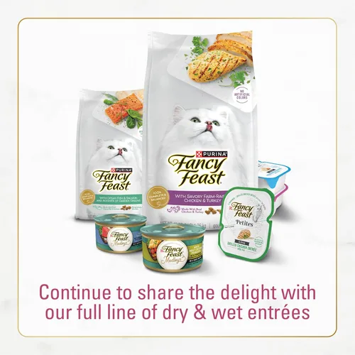 Vista 16 de Fancy Feast Purina - Alimento seco para gatos, bolsa de 7 libras
