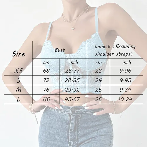 Vista 6 de Tops de corsé para mujer, sexy, con encaje floral, con mangas florales, sexy, para salir, fiesta, club, verano, moda, Y2K
