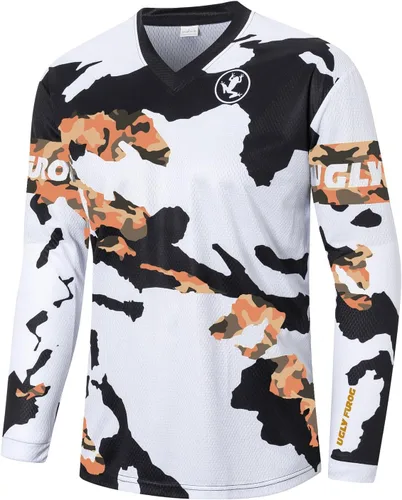 Vista 48 de UGLY FROG Powersports-Jerseys Camisa de descenso para hombre, ropa de verano, gran