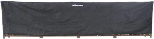 Vista 13 de Woodhaven Cubierta completa impermeable de 3 pies – Cubre 1/8 cable de leña al aire libre – Vinilo reforzado con correas de apertura frontal
