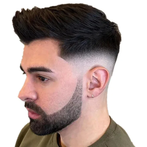Vista 3 de N.L.W.- Peluquín para hombres, piezas de pelo para hombre Sistema europeo de reemplazo de cabello humano virgen para hombres, pieza de cabello