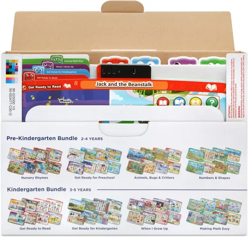 Vista 6 de VTech Toca y aprende Escritorio de actividades 4 en 1 Paquete de expanxión para Preescolar II para 3 a 5 años