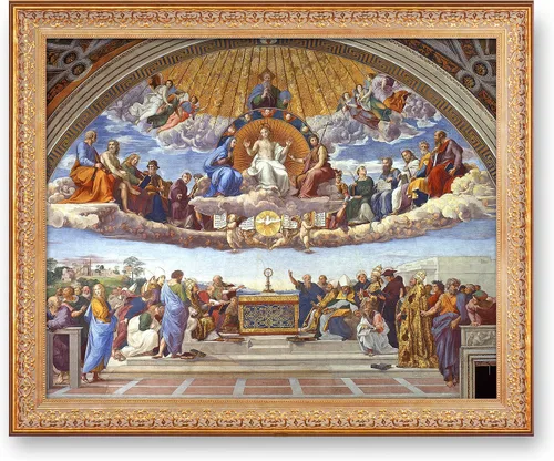 Vista 256 de A&T ARTWORK Adoración de los Reyes Magos por Sandro Botticelli The World Classic Art Reproductions, impresiones en lienzo giclée arte de pared