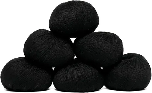Vista 22 de Juego de 6 madejas de 100% lana de alpaca bebé (10.58 oz) de peso DK, fabricadas en Perú, celestial suave y perfecto para tejer y hacer ganchillo