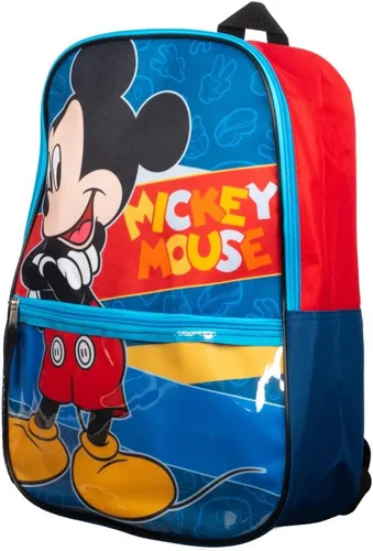 Vista 5 de Disney Mickey Mouse Character - Juego de mochila de 5 piezas con lonchera Mickey Mouse L