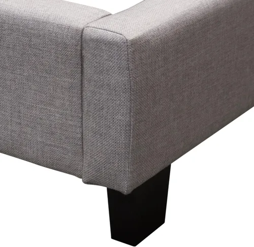 Vista 9 de Diamond Sofa Cama con alas copetudas en gris claro (Eastern King: 93 pulgadas de largo x 84 pulgadas de ancho x 60 pulgadas de alto)