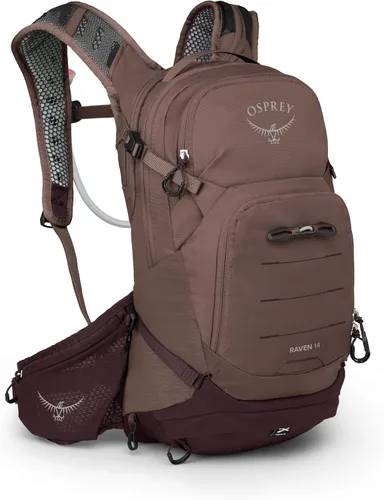 Vista 14 de Osprey Raven 14L Mochila de ciclismo de montaña para mujer con depósito hidráulico