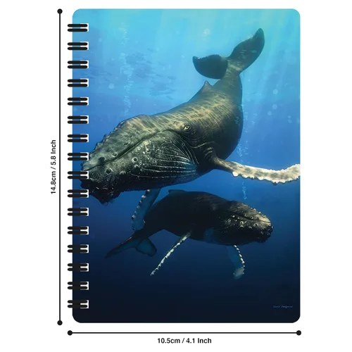 Vista 28 de 3D LiveLife Jotter - Our Solar System from Deluxebase. Lenticular 3D Space 6x4 Spiral Notebook with plain recycled paper pages. Artwork licensed