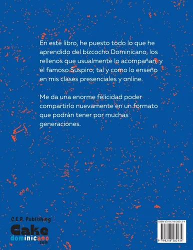 Vista 2 de Bizcocho Dominicano, Rellenos & Suspiro Colección de Recetas (Spanish Edition)