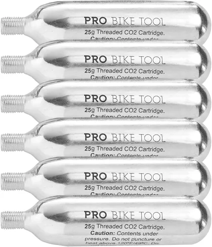 Vista 9 de PRO BIKE TOOL Threaded CO2 Cartridges for Bike Tires & Inflators