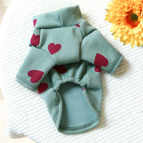 Vista 6 de Sudadera con capucha para perro, sudadera cómoda para cachorro, camisa para perro, abrigo lindo para perro, ropa para mascotas, abrigo de invierno