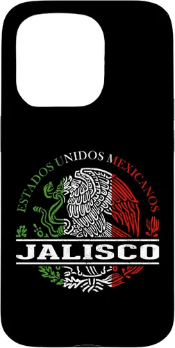 Vista 14 de Funda para iPhone 16 Jalisco Bandera Mexicana Bandera Mexicana