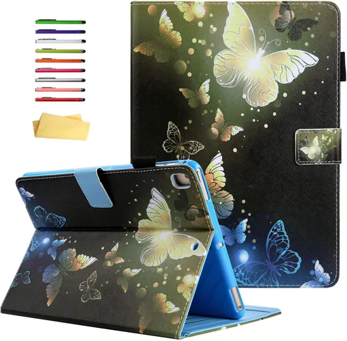 Vista 22 de Funda para Apple iPad 10.2 de 9ª/8ª/7ª generación (2021/2020/2019) con función de encendido y apagado automático, ultra fina y ligera, soporte