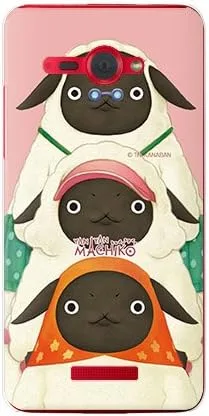 Vista 302 de Yanan Machiko Series Machiko Family Pink (Clear) / for iPhone SE/5s/docomo