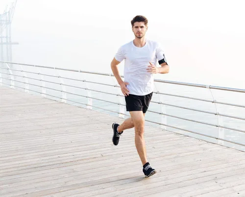 Vista 3 de CE' CERDR Mens Workout Shirts Quick Dry Performance Short Sleeve Athletic Shirts