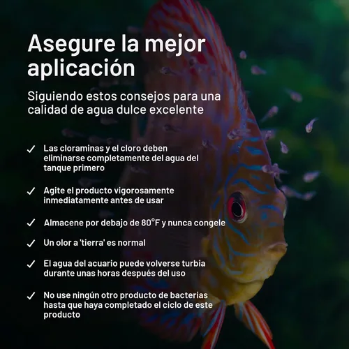 Vista 6 de Brightwell Aquatics MicroBacter Start XLF Arrancador de tanque de agua dulce, 1L