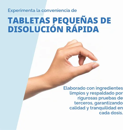 Vista 3 de Superior Source K2 (MK-7) 100 mcg, con suplemento D3 (5,000 UI), tabletas microlingües de disolución rápida, 60 unidades, fortalece los huesos