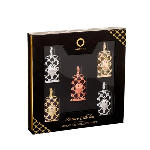 Vista 5 de Orientica Set de descubrimiento de perfume de lujo en miniatura de 5 piezas