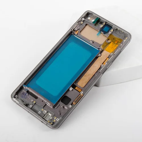 Vista 4 de InCell S10 Plus Pantalla de repuesto (sin función de huellas dactilares) para Samsung Galaxy S10 Plus con marco negro medianoche G975F/DS G975U