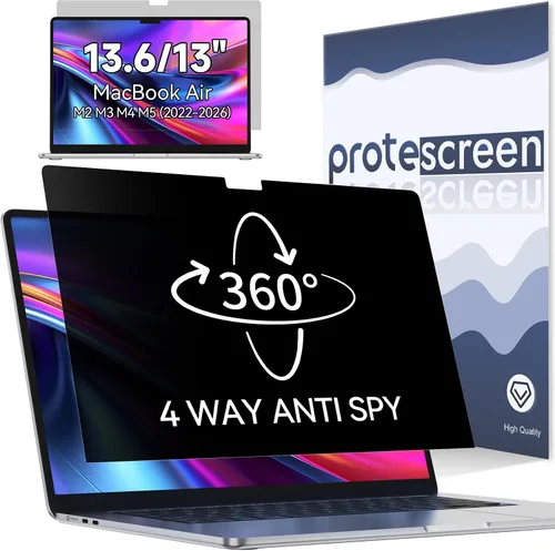 Vista 31 de Protector de pantalla de privacidad compatible con iPad de 10.2 pulgadas (9ª/8ª/7ª generación, 2021/2020/2019), filtro espía de luz azul