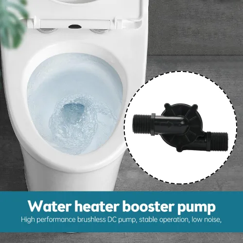 Vista 4 de Bomba de agua sumergible, 30 W CC sin escobillas de bajo ruido, bomba de agua para lavavajillas de escritorio, fuente acuario (4824A 12V)