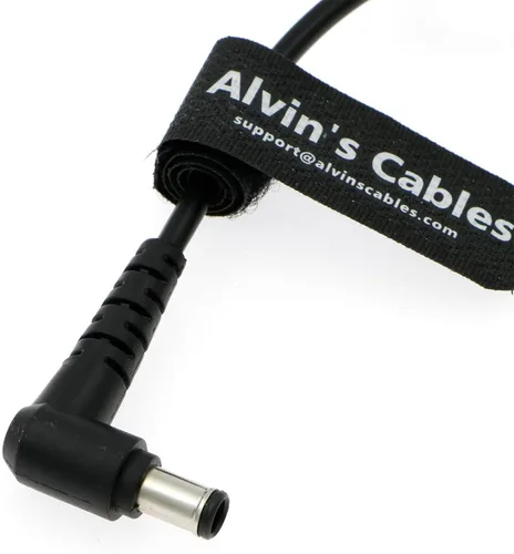 Vista 3 de Alvin's Cables Cable de alimentación para Sony FX6 FX9 de DJI Ronin 2 estabilizador cardán 6 pines macho a DC ángulo recto 19.7 in 19.7 pulgadas