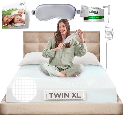 Vista 31 de Sábanas de Ajuste con Conexión a Tierra ECOHEAL Tamaño Queen con 12% Fibra de Plata & 4% Seda & 84% Algodón - Gris - Sábana Conectada a Tierra