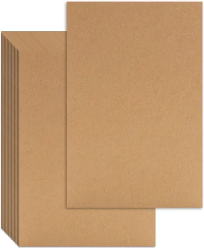 Vista 8 de 25 piezas de cartón para libros, cartón de encuadernación, cartón de cubierta, cartón resistente para encuadernación de libros, cartón para Blanco