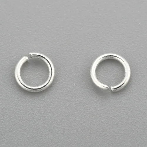 Vista 10 de HDSupplies 100 piezas - 4mm de argollas de acero inoxidable 304 de tono negro - Calibre 22 (espesor de 0.6mm)