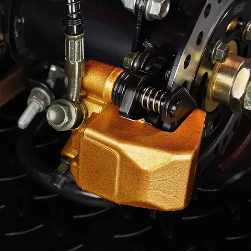 Vista 7 de Reemplazo de Pinza de Freno Trasero ATV 80T - Compatible con 90 cc 110 cc 125 cc 150 cc 200 cc 6.5 HP kt196 gx150 Kandi Baja TaoTao Chinese Go Kart