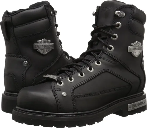 Vista 7 de HARLEY-DAVIDSON FOOTWEAR Abercorn-M para hombre, Negro, D(M) US