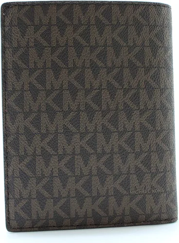 Vista 3 de Michael Kors Jet Set - Funda para pasaporte de viaje de PVC 2019 PVC marrón Cartera de viaje