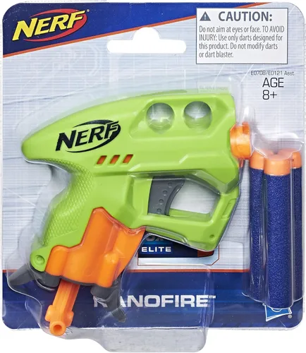Vista 2 de Nerf N-Strike - Pistola de juguete NanoFire (verde)