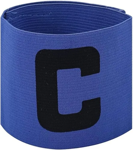 Vista 4 de 5 brazaletes elásticos de capitán de fútbol, ajustable, para líderes de equipo de fútbol, bandas de jugador de baloncesto para adultos y jóvenes
