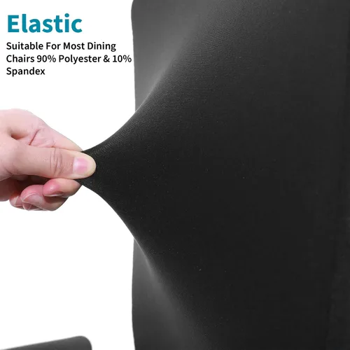 Vista 5 de Tatuo Funda para silla de computadora, funda de asiento de oficina con reposabrazos y respaldo, protector elástico elástico para silla giratorio