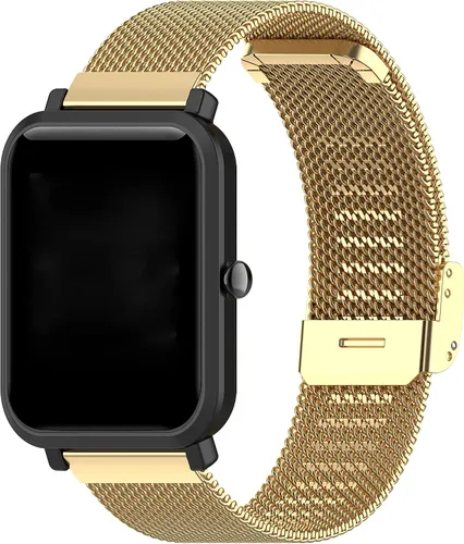 Vista 8 de E ECSEM Correas de metal compatibles con iTouch Air 3 de 1.575 pulgadas, correas de repuesto ajustables de acero inoxidable, correa de reloj