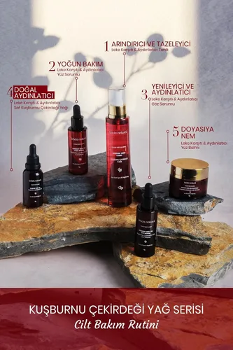 Vista 5 de Bade Natural Aceite de semilla de rosa mosqueta prensado en frío, 1.0 fl oz, antimanchas oscuras, antienvejecimiento, nutritivo, hidratante