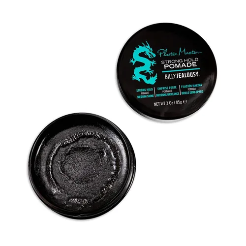 Vista 2 de Billy Jealousy Plaster Master Pomada capilar soluble en agua para hombres, fijación fuerte durante todo el día con brillo medio, no se descascara