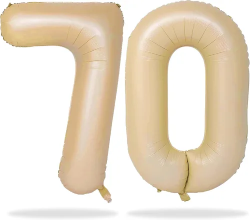 Vista 112 de Globos negros del número 10 para decoraciones de cumpleaños número 10, globos de helio de mylar de lámina de 40 pulgadas negros del número 1 & 0