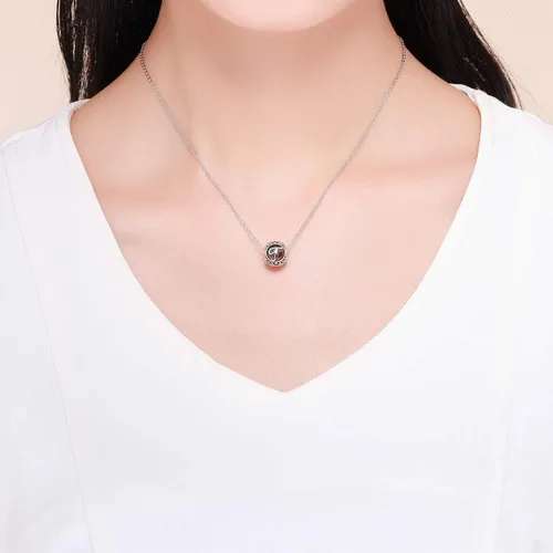 Vista 6 de Plata de ley 925 con piedras cúbicas, opciones completas de regalo de la A Z, cuentas de letras del alfabeto para pulseras europeas Pandora
