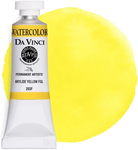 Vista 102 de DA VINCI PAINTS Pintura Acuarela Profesional para Artistas, Azul Cobalto, 15mL