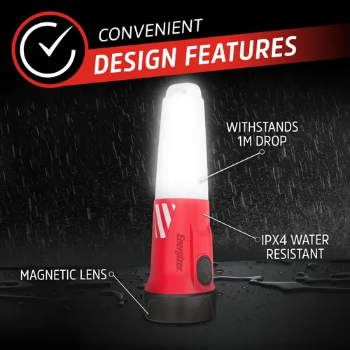 Vista 9 de Energizer WeatheReady - Kit de corte de energía con linterna LED 2 en 1, linterna frontal LED, IPX4 resistente al agua, baterías AA + AAA, estuche