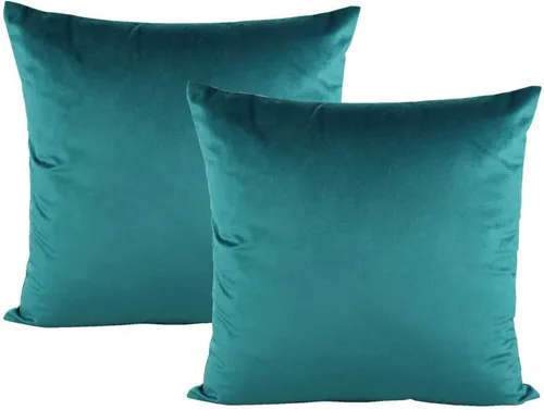 Vista 16 de VAKADO Juego de 2 fundas de almohada de terciopelo beige crema de 16 x 16 pulgadas, fundas de cojín cuadradas suaves y sólidas, decoración del hogar