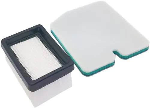 Vista 2 de Paquete de 2 filtros de aire 442165-6 con prefiltro 195945-6 Reemplazar Makita 442165-6 4421656 1959456 195945-6 605-075 compatible con sierra