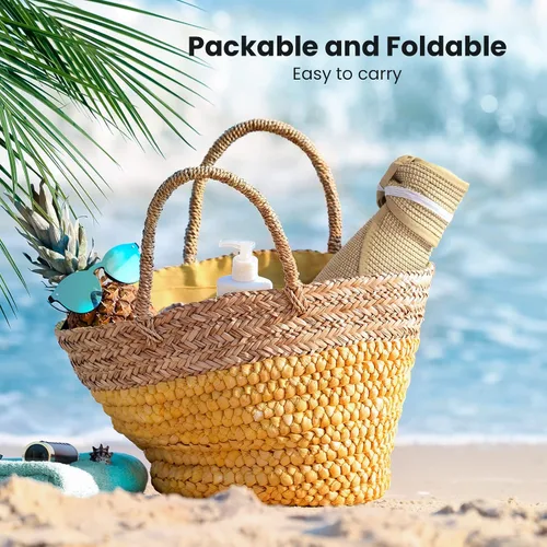 Vista 5 de Simplicity - Sombrero con protección solar UV UPF 50 para mujer, convertible en visera para playa