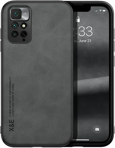 Vista 2 de Kepuch Silklike - Funda para Redmi Note 11 (Global) 4G/Note 11S 4G – Carcasa de parachoques con placa de metal integrada para Redmi Note 11 (Global)