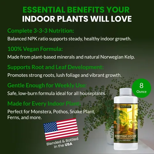 Vista 4 de Humboldts Secret Everything - Alimento para plantas de interior 3-3-3 Fertilizante líquido multiusos con algas noruegas Apoya el crecimiento