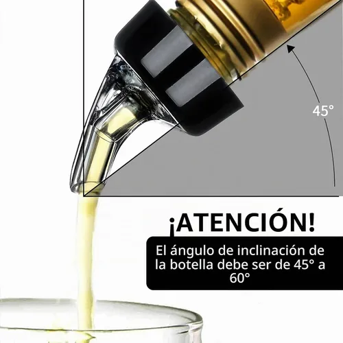 Vista 3 de SuproBarware Vertedor automático de botellas medido – Quick Shot Spirit Measure Pourer Bebidas Vino Cóctel Dispensador de Herramientas de Bar